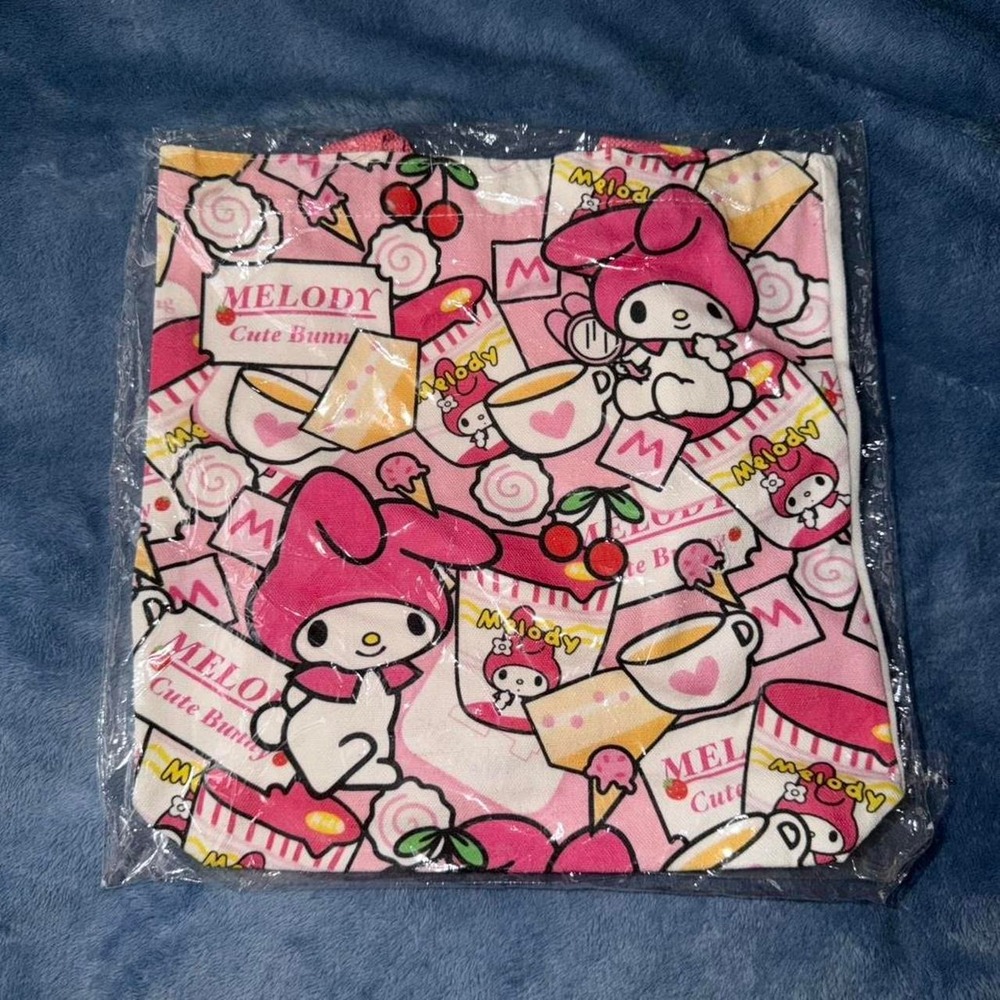 Sanrio My‎ Melody pink tote bag